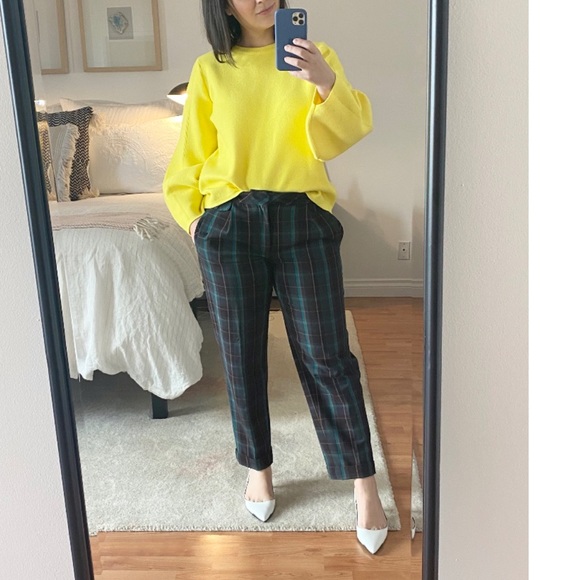 Cartonnier Pants - Cartonnier Plaid Slacks from Anthropologie